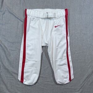 Nike Football Pants Mens Medium Padded Integrated‎ Belt NCAA CI3771-109